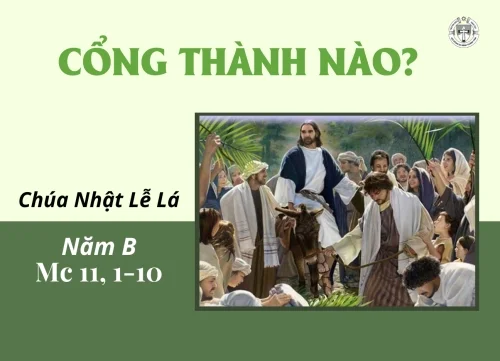 Chúa Nhật Lễ Lá - Năm B