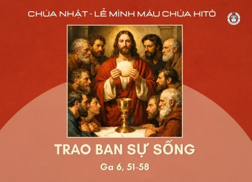 Chúa Nhật - Lễ Mình Máu Thánh Chúa Kitô
