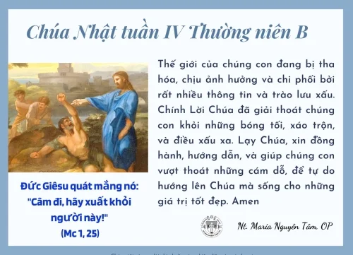 Chúa Nhật tuần IV Thường niên B