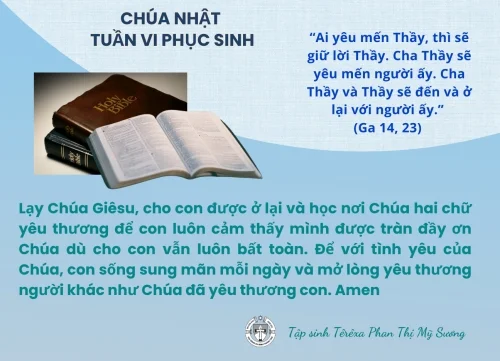Chúa Nhật tuần VI Phục Sinh