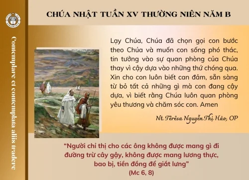 Chúa Nhật tuần XV Thường niên B
