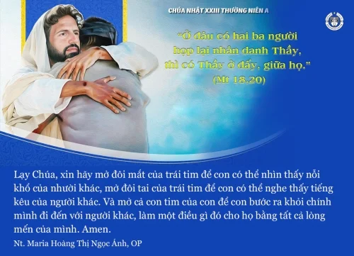 Chúa nhật tuần XXIII thường niên A