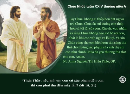 Chúa nhật tuần XXIV thường niên A