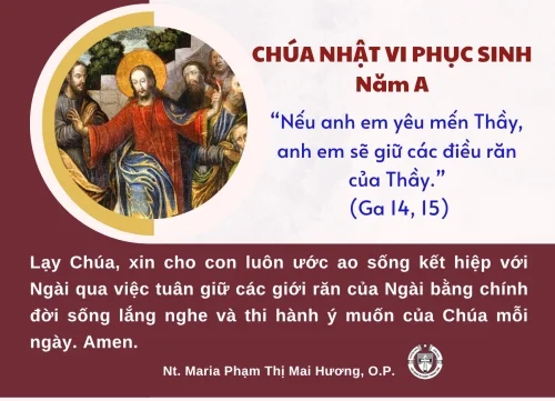 Chúa Nhật VI Phục Sinh Năm A