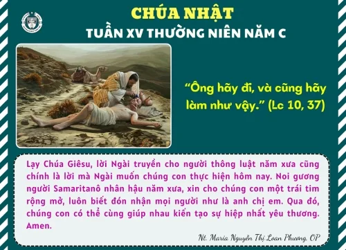 Chúa Nhật XV Thường niên C