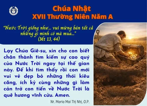 Chúa Nhật XVII Thường niên A