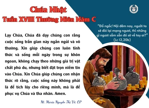 Chúa Nhật XVIII Thường niển C
