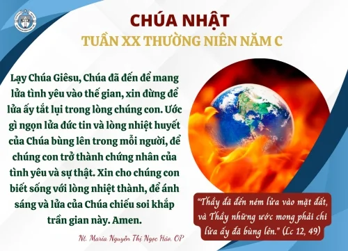 Chúa Nhật XX Thường niên C