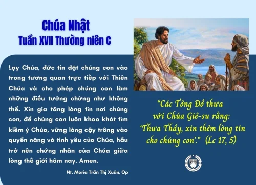 Chúa Nhật XXVII thường niên C