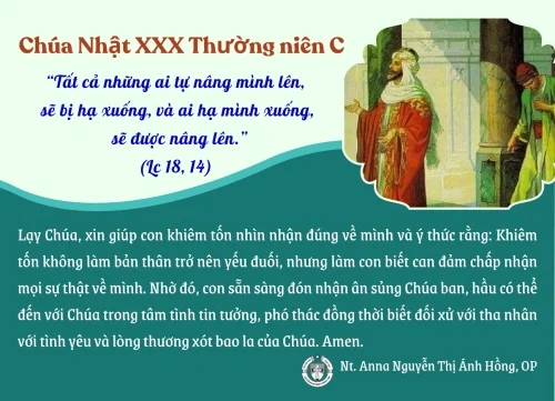 Chúa Nhật XXX thường niên năm C