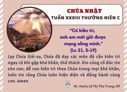 Chúa Nhật XXXIII thường niên C