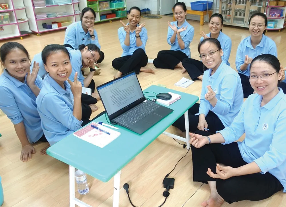 Chương trình họp mặt xuyên năm “Nối mãi vòng tay Giêsu” - năm 2024 — ảnh 10