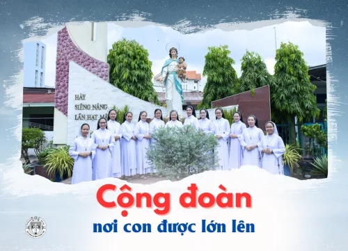 Cộng đoàn: nơi con được lớn lên