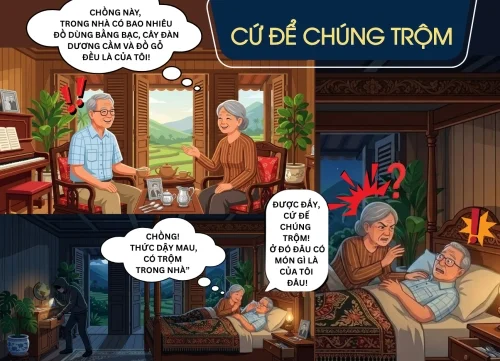 Cứ để chúng trộm