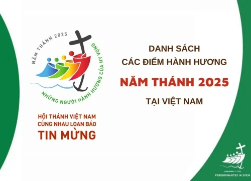 Danh sách các điểm hành hương Năm thánh 2025 tại Việt Nam