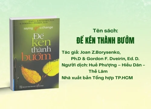 Để kén thành bướm