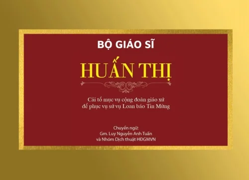 Huấn thị cải tổ Mục vụ Cộng đoàn Giáo xứ để phục vụ sứ vụ loan báo Tin mừng của Hội thánh