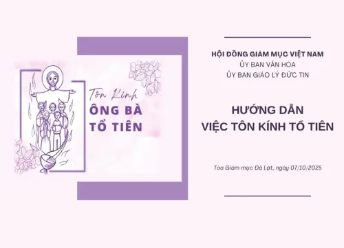 Hướng dẫn việc tôn kính tổ tiên