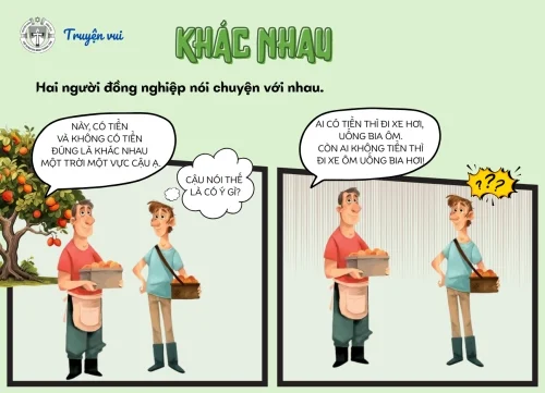 Khác nhau