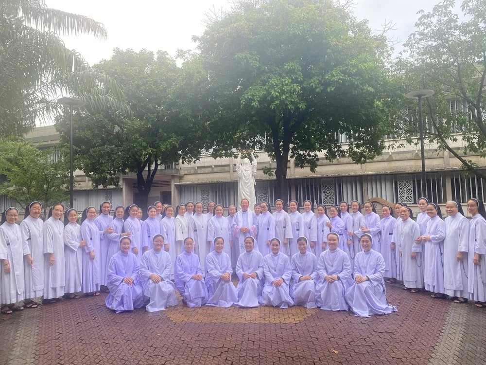 Làm phép tượng Thánh Catarina Siena — ảnh 18