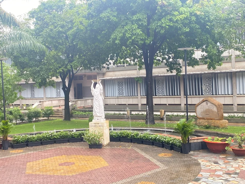 Làm phép tượng Thánh Catarina Siena — ảnh 19