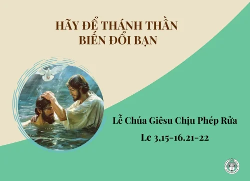 Lễ Chúa Giêsu Chịu Phép Rửa