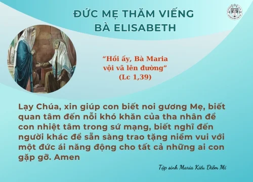Lễ Đức Mẹ Đi Viếng Bà Elisabet