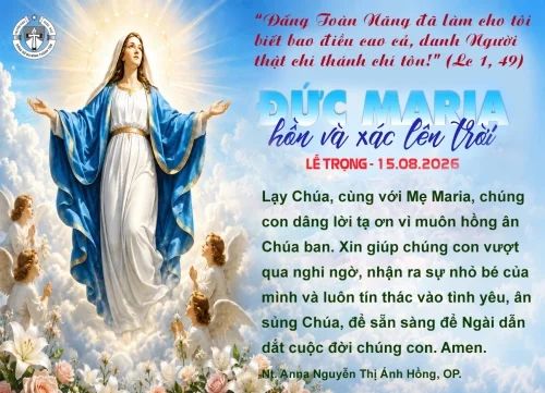 Lễ Đức Mẹ Hồn Xác Lên Trời