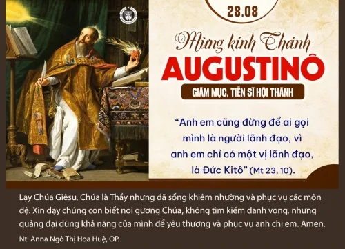 Lễ Thánh Augustino, Gmtsht