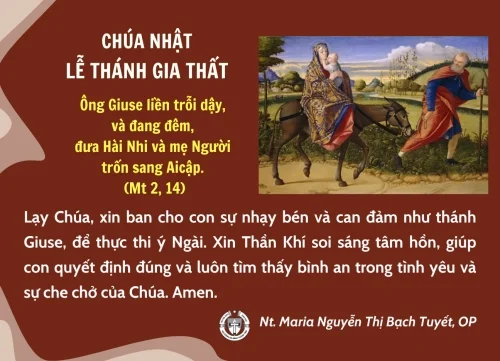 Lễ Thánh Gia Thất - Năm A