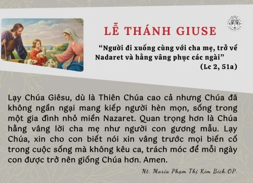 Lễ Thánh Giuse