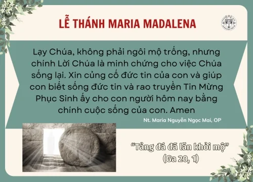 Lễ Thánh Maria Madalena