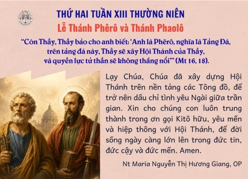 Lễ Thánh Phêrô và Thánh Phaolô