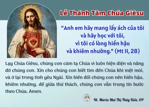 Lễ Thánh Tâm Chúa Giêsu