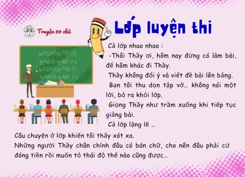 Lớp luyện thi