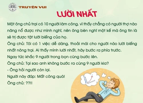 Lười nhất
