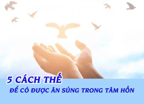 Năm cách để có được ân sủng trong tâm hồn