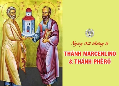 Ngày 02 tháng 6 - Thánh Marcenlino và Thánh Phêrô - Tử đạo