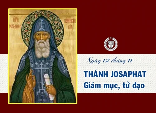 Ngày 12 tháng 11 - Thánh Josaphat, Giám mục, tử đạo