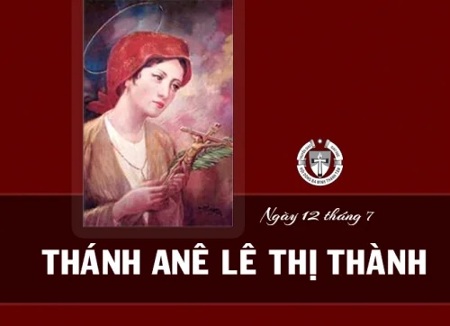 Ngày 12 tháng 7 - Thánh Anê Lê Thị Thành (Đê), Tử đạo