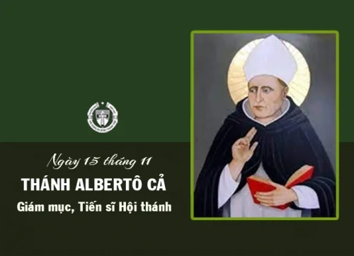 Ngày 15 tháng 11 - Thánh Alberto Cả, Giám mục, Tiến Sĩ Hội Thánh