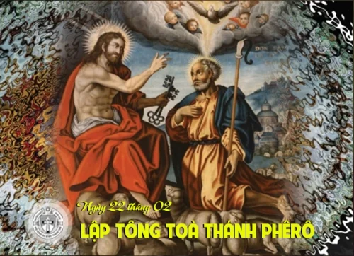 Ngày 22 tháng 02 - Lập Tông toà Thánh Phêrô
