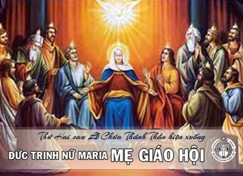 Ngày 25 tháng 5 - Đức Trinh nữ Maria - Mẹ Giáo hội