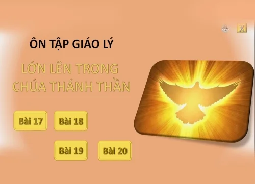 Ôn tập Giáo lý Thêm sức bài 17-20