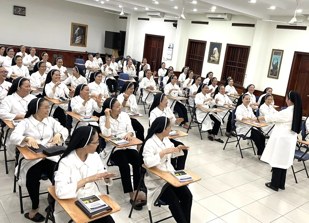 Sinh hoạt Khối Khấn trọn 6 - 11 năm — ảnh 9