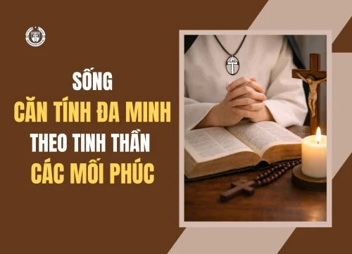 Sống căn tính Đa Minh theo tinh thần các mối phúc.