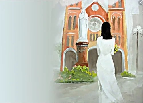 Tà áo xinh nhất