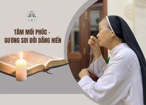 Tám mối phúc - gương soi đời dâng hiến