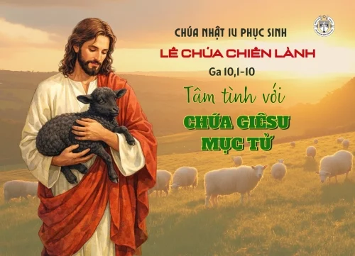 Tâm tình với Chúa Giêsu Mục tử