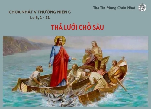 Thả lưới chỗ sâu - Chúa nhật V Thường niên C